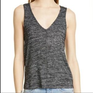 NWT Rag & Bone Gray Hudson V-Neck Tank